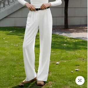 OGL Wide Leg Pants in White